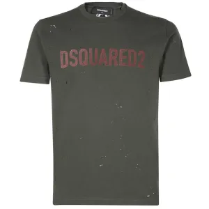 Dsquared2 Mens Cool T-Shirt Khaki - XL KHAKI