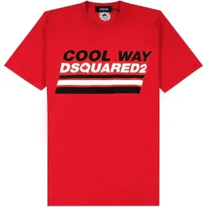 Dsquared2 Men's Cool way T-Shirt Red - S RED