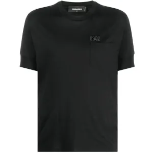 Dsquared2 Men's Crew Neck T-Shirt Black - XL BLACK