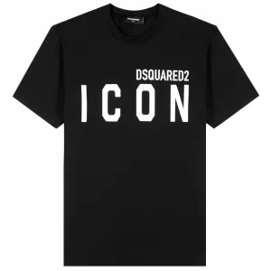 Dsquared2 Men's Icon T-shirt Black - BLACK M