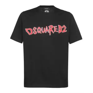 Dsquared2 Men's Rock Slouch T-Shirt Black - S BLACK
