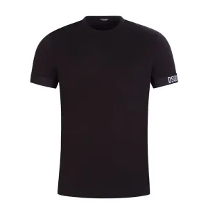 Dsquared2 Men's Underwear Cuff Logo T-Shirt Black - XL Black