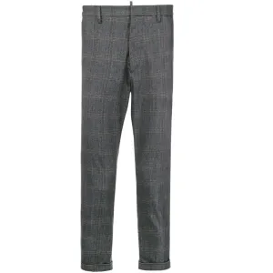 Dsquared2 Men's Classic Tailored Trousers Grey - GREY 32 32