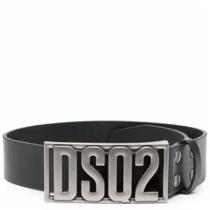 Dsquared2 Boys Logo Belt Black - BLACK 14-16 YRS