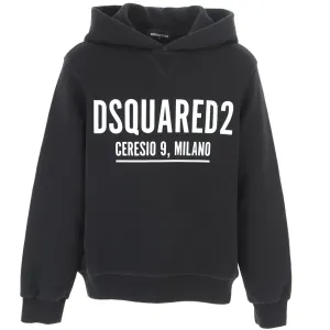 Dsquared2 Boys Ceresio Milano Hoodie Black - 10Y BLACK