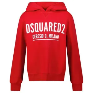 Dsquared2 Boys Logo Hoodie Red - 10Y RED