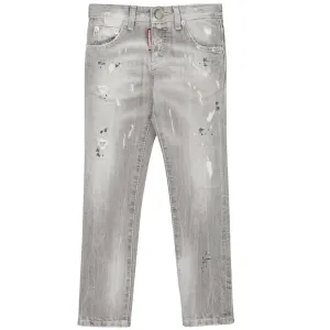 Dsquared2 Boys Clement Jeans Grey - GREY 10Y