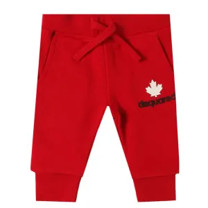 Dsquared2 Baby Boys Logo Print Track Pants Red - 18M RED