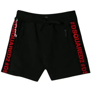 Dsquared2 Boys Side Logo Shorts Black - BLACK 12Y