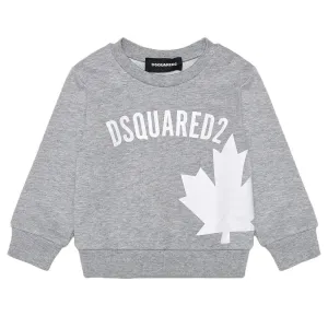 Dsquared2 Baby Boys Logo Sweater Grey - 12M GREY