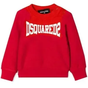 Dsquared2 Boys Cotton Sweater Red - RED 18M