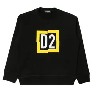 Dsquared2 Boys Logo Sweater Black - 10Y BLACK