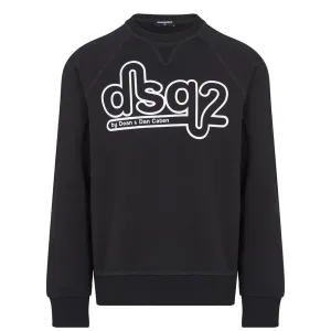 Dsquared2 Boys Logo Sweater Black - 4Y BLACK #481541