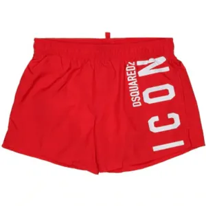 Dsquared2 Boys Icon Swim Shorts Red - 10Y RED