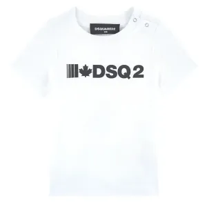 Dsquared2 Baby Boys T-shirt White - 6M WHITE