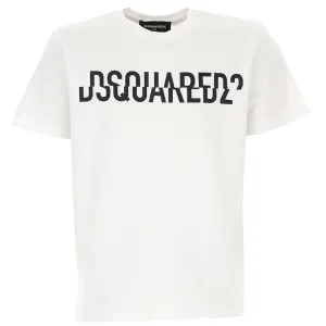 Dsquared2 Boys Cotton T-shirt White - 12Y WHITE #481083