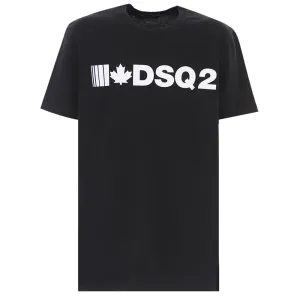 Dsquared2 Boys Logo T-shirt Black - 12Y BLACK