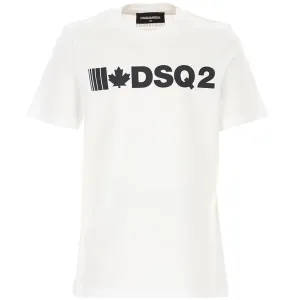 Dsquared2 Boys Logo T-shirt White - 10Y WHITE