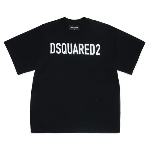 Dsquared2 Boys Slouch Fit T-shirt Black - 12Y BLACK
