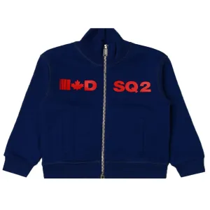 Dsquared2 Baby Boys Zip Sweater Blue - 12M BLUE