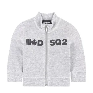 Dsquared2 Baby Boys Zip Sweater Grey - 12M GREY