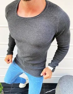 Men's sweater anthracite WX1617