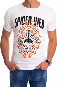 White men's T-shirt RX4491 with print #1322689