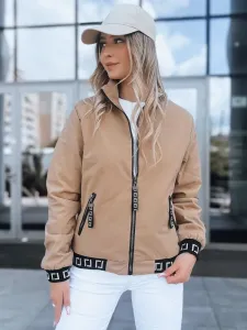 Women's beige bomber jacket HERA Dstreet