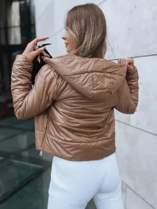 Women's short quilted jacket SPORT HEVEN gold Dstreet
