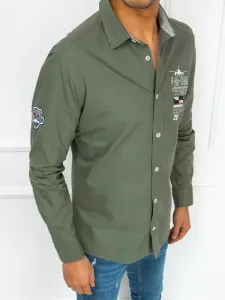 Dstreet Men's Green Shirt