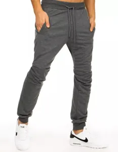 Dark gray men's sweatpants UX2882 #1229357