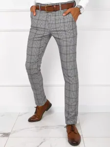 Light grey men's trousers Dstreet #1357471