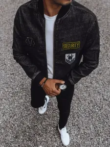 Black men's jacket Dstreet