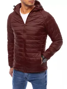 Red Men's Quilted Transition Jacket Dstreet