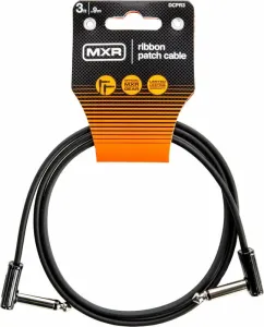 Dunlop MXR DCPR3 Ribbon Patch Cable Nero 0,9 m Angolo - Angolo