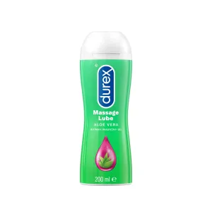 Durex Gel lubrificante Play Gel massaggiante 2in1 con aloe vera 200 ml
