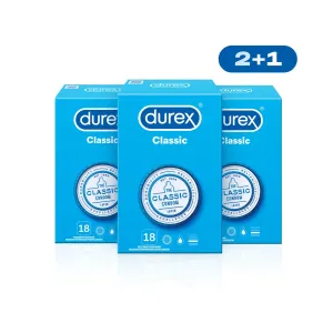 Durex Preservativi Classic 2+1