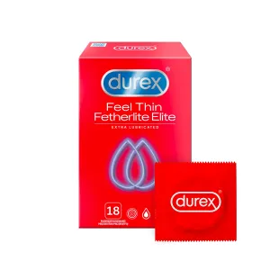 Durex Preservativi Feel Thin Extra Lubricated 12 pcs