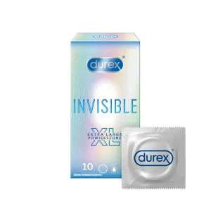Durex Preservativi Invisible XL 10 pz