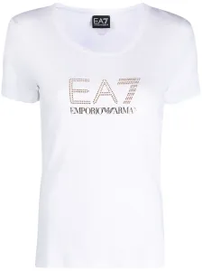 EA7 - T-shirt In Misto Cotone Con Logo #2718933