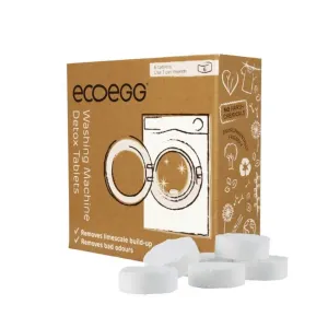 Ecoegg Pastiglie detergenti per lavatrice Detox 6 pz
