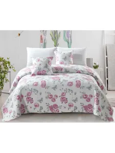 Edoti Quilted bedspread with roses Calmia A536 #2003331
