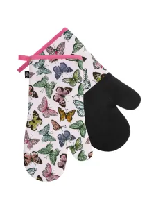 Edoti Silicone set of oven gloves Butterfly A678