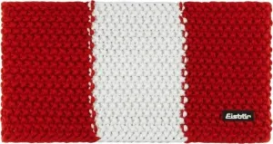 Eisbär Jamie Flag STB Headband Red/White/Red UNI Fascia sci
