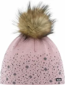 Eisbär Rana Lux Crystal Beanie Pink Clay/Anthrazit/Beige UNI Berretto invernale