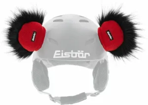 Eisbär Teddy Ears Black/Red UNI Casco da sci