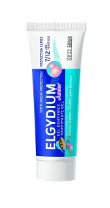 ELGYDIUM Dentifricio in gel al fluoro e gusto bubble gum per bambini 7-12 anni Junior 50 ml