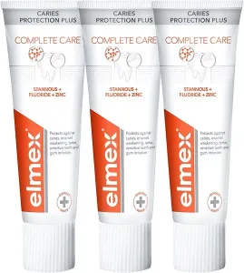 Elmex Dentifricio Caries Protection Plus Complete Care 3 x 75 ml