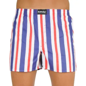 Men's shorts Emes stripes blue, red #58076