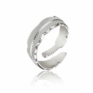 Emily Westwood Elegante anello in acciaio EWR23028S